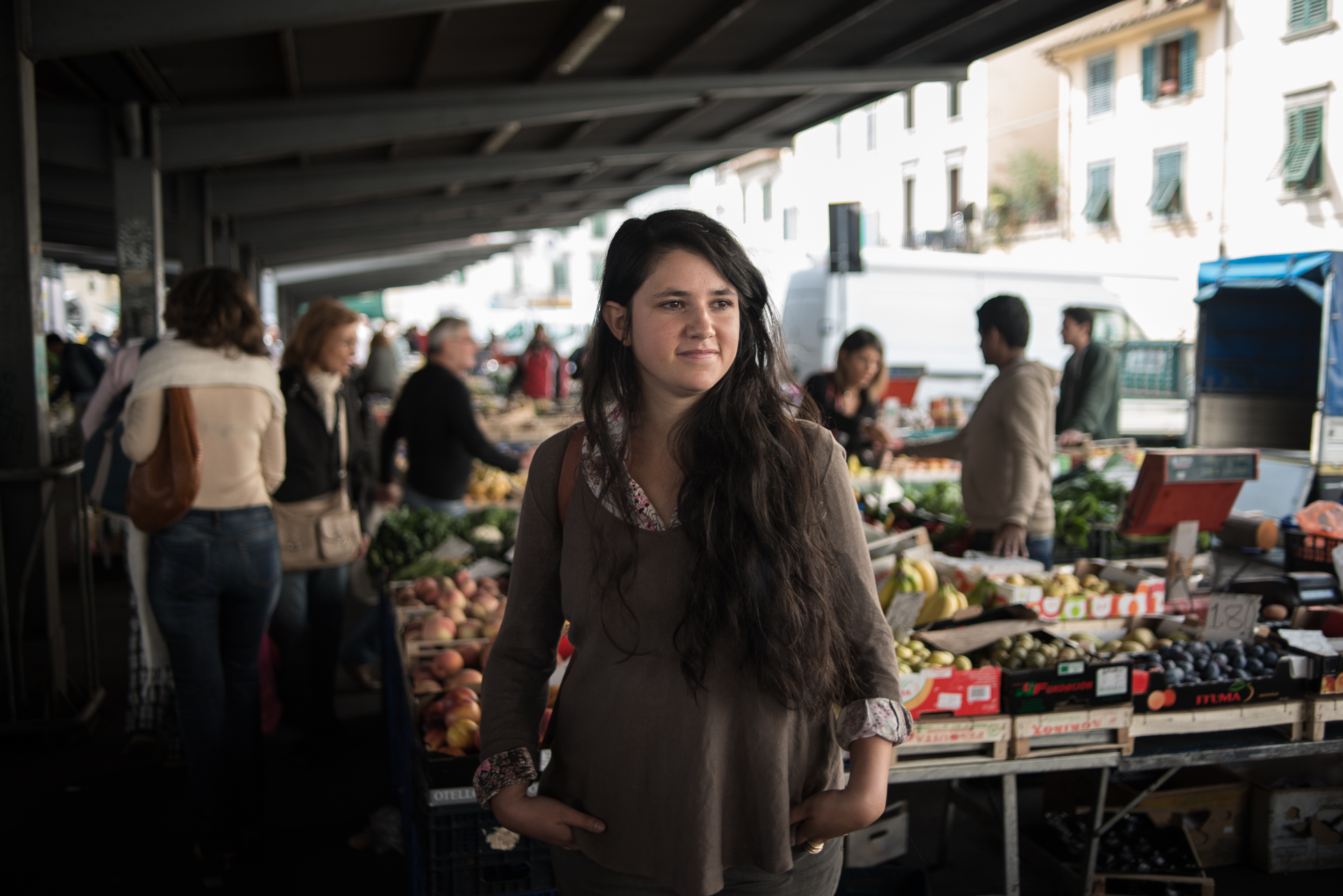 Giullia from Senza Spreco - an Italian organisation based in Florence that fights to reduce the amount of edible food going to waste