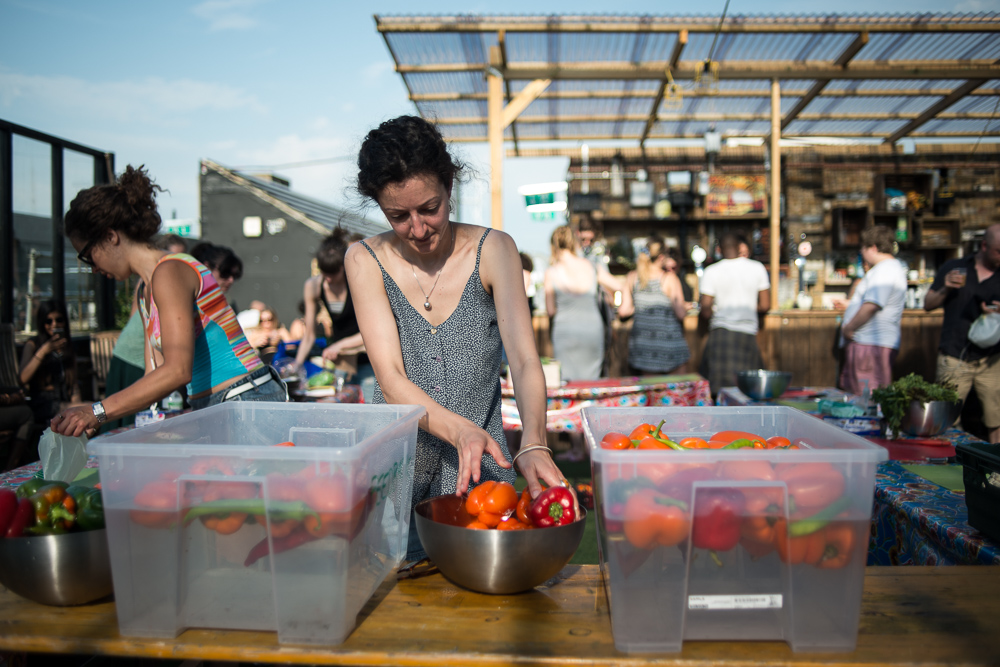 Disco Soup - Fighting food waste while having fun - Chris King, Photographer documenting food waste